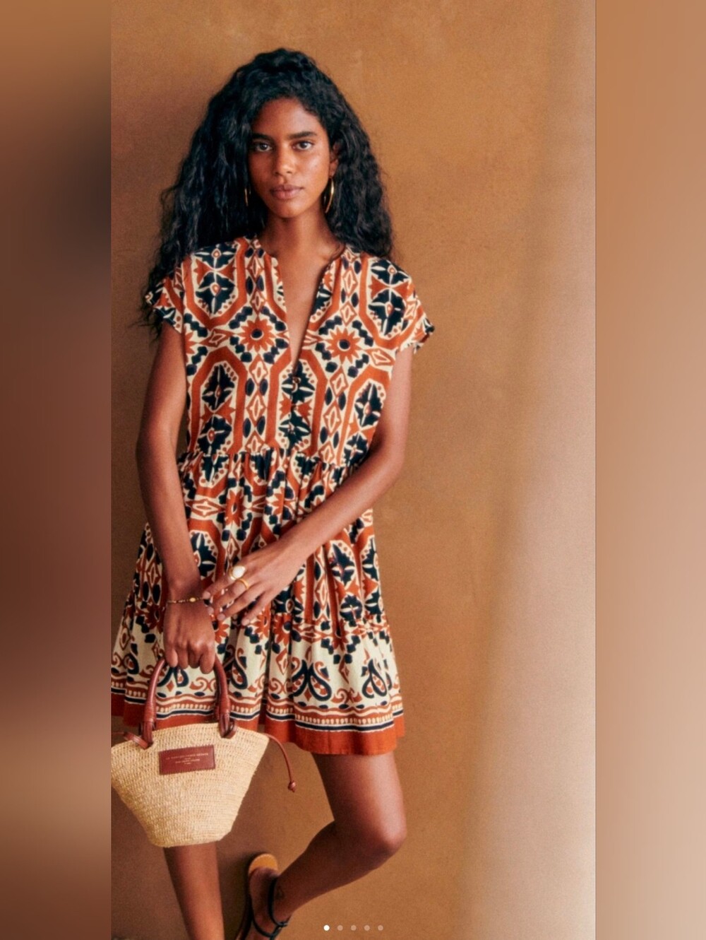 Sezane Saphir Dress 34/2 NWT